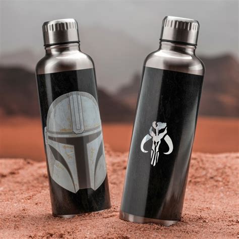 mandalorian water bottle|The Mandalorian Metal Water Bottle